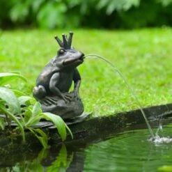 Ubbink Fontaine De Jardin à Cracheur Grenouille Roi