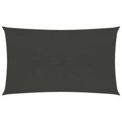 Voile D'ombrage 160 G/m² Anthracite 5x7 M PEHD