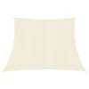 Voile D'ombrage 160 G/m² Crème 4/5x4 M PEHD -Mobilier De Jardin voile d ombrage 160 g m creme 4 5x4 m pehd 3666722135443 1323601