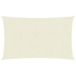 Voile D'ombrage 160 G/m² Crème 6x7 M PEHD