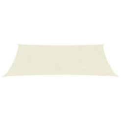 Voile D'ombrage 160 G/m² Crème 6x7 M PEHD -Mobilier De Jardin voile d ombrage 160 g m creme 6x7 m pehd 3666722361125 938199