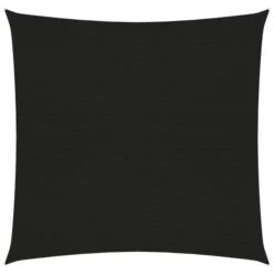 Voile D'ombrage 160 G/m² Noir 7x7 M PEHD