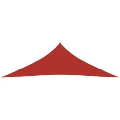 Voile D'ombrage 160 G/m² Rouge 4x4x5,8 M PEHD