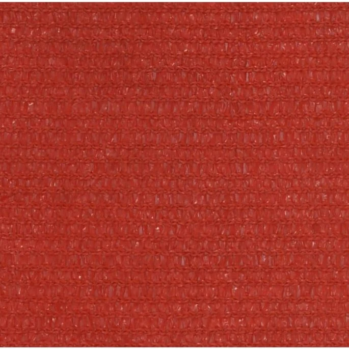 Voile D'ombrage 160 G/m² Rouge 4x4x5,8 M PEHD 4 Voile D'ombrage 160 G/m² Rouge 4x4x5,8 M PEHD – Image 2