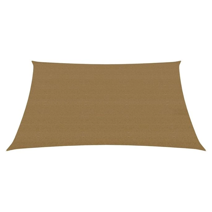 Voile D'ombrage 160 G/m² Taupe 2,5x3 M PEHD 5 Voile D'ombrage 160 G/m² Taupe 2,5x3 M PEHD – Image 3