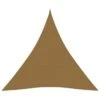 Voile D'ombrage 160 G/m² Taupe 3,6x3,6x3,6 M PEHD -Mobilier De Jardin voile d ombrage 160 g m taupe 3 6x3 6x3 6 m pehd 3666722360067 939264