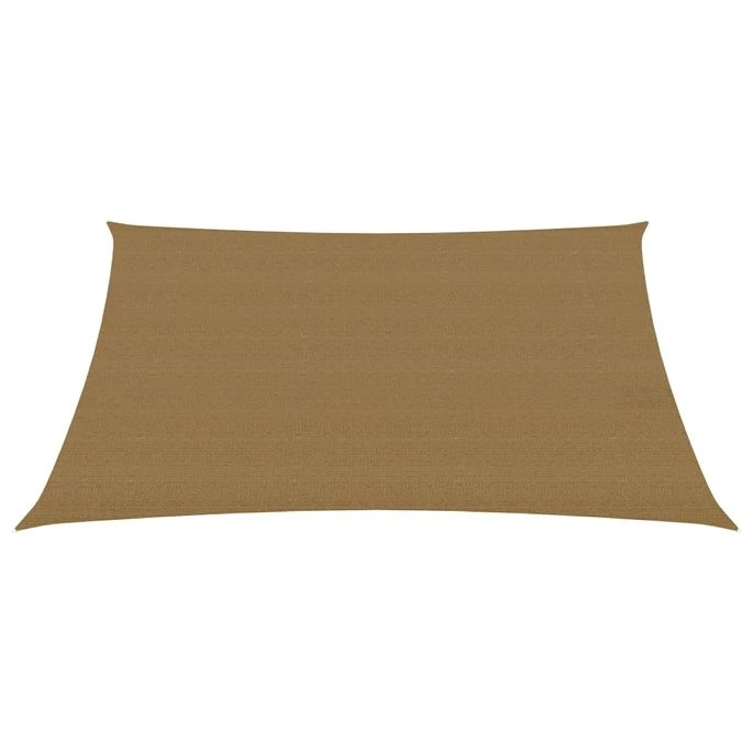 Voile D'ombrage 160 G/m² Taupe 4x5 M PEHD 5 Voile D'ombrage 160 G/m² Taupe 4x5 M PEHD – Image 3