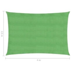 Voile D'ombrage 160 G/m² Vert Clair 2,5x4 M PEHD 13 Voile D'ombrage 160 G/m² Vert Clair 2,5x4 M PEHD -Mobilier De Jardin voile d ombrage 160 g m vert clair 2 5x4 m pehd 3666722360593 938669