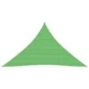 Voile D'ombrage 160 G/m² Vert Clair 3x3x4,2 M PEHD -Mobilier De Jardin voile d ombrage 160 g m vert clair 3x3x4 2 m pehd 3666722360487 938778
