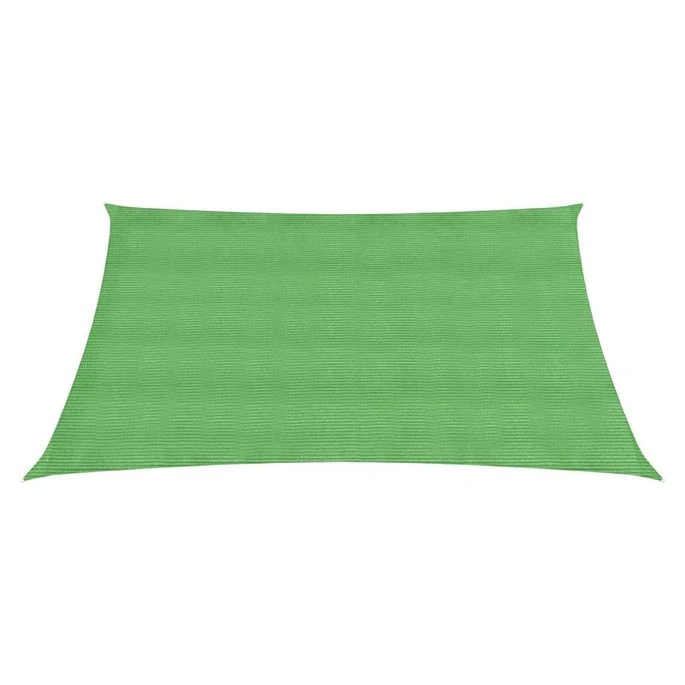 Voile D'ombrage 160 G/m² Vert Clair 4/5x3 M PEHD 5 Voile D'ombrage 160 G/m² Vert Clair 4/5x3 M PEHD – Image 3