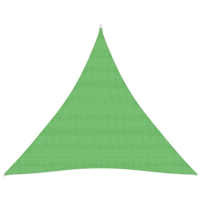 Voile D'ombrage 160 G/m² Vert Clair 5x5x5 M PEHD 3 Voile D'ombrage 160 G/m² Vert Clair 5x5x5 M PEHD