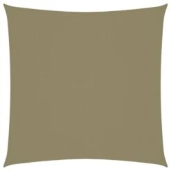 Voile De Parasol Tissu Oxford Carré 2,5x2,5 M Beige