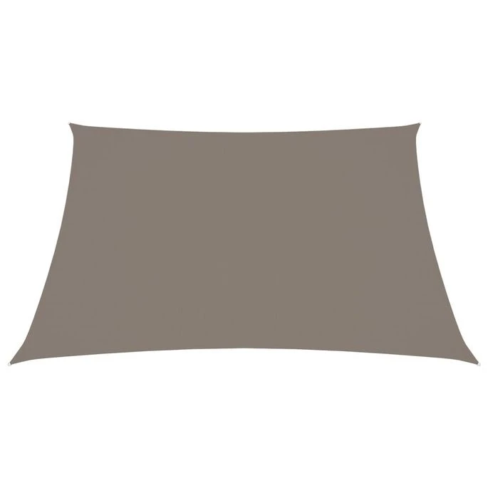 Voile De Parasol Tissu Oxford Carré 2,5x2,5 M Taupe 5 Voile De Parasol Tissu Oxford Carré 2,5x2,5 M Taupe – Image 3