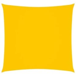 Voile De Parasol Tissu Oxford Carré 3x3 M Jaune