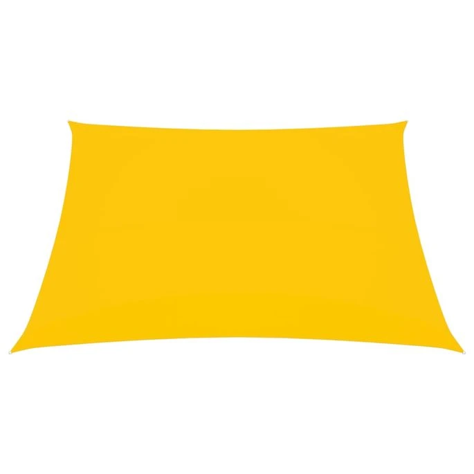 Voile De Parasol Tissu Oxford Carré 3x3 M Jaune 5 Voile De Parasol Tissu Oxford Carré 3x3 M Jaune – Image 3