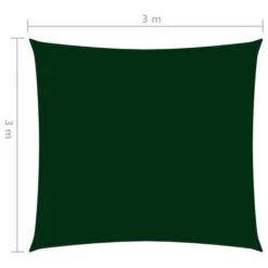 Voile De Parasol Tissu Oxford Carré 3x3 M Vert Foncé 13 Voile De Parasol Tissu Oxford Carré 3x3 M Vert Foncé -Mobilier De Jardin voile de parasol tissu oxford carre 3x3 m vert fonce 3666722820066 738291