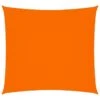Voile De Parasol Tissu Oxford Carré 4,5x4,5 M Orange -Mobilier De Jardin voile de parasol tissu oxford carre 4 5x4 5 m orange 8720286124369 771087