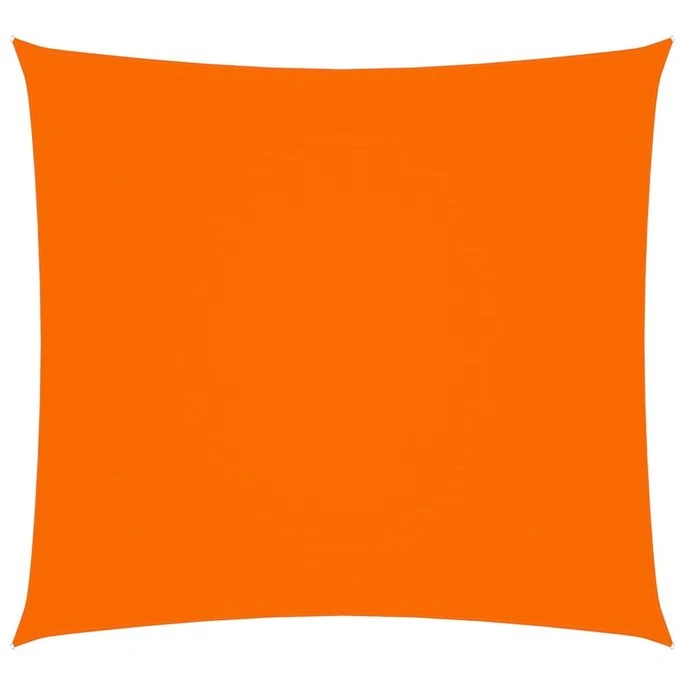 Voile De Parasol Tissu Oxford Carré 4,5x4,5 M Orange 3 Voile De Parasol Tissu Oxford Carré 4,5x4,5 M Orange
