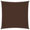 Voile De Parasol Tissu Oxford Carré 5x5 M Marron -Mobilier De Jardin voile de parasol tissu oxford carre 5x5 m marron 3666722469371 732601