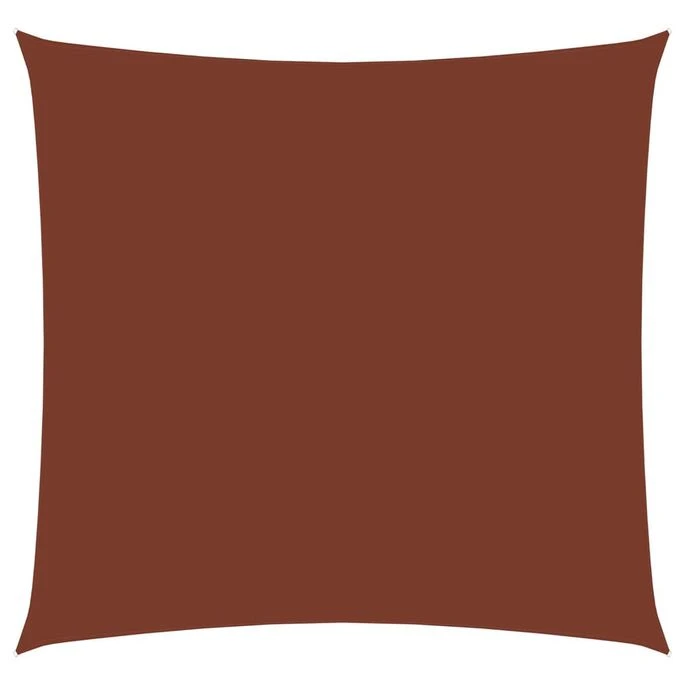 Voile De Parasol Tissu Oxford Carré 5x5 M Terre Cuite 3 Voile De Parasol Tissu Oxford Carré 5x5 M Terre Cuite