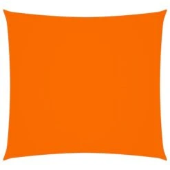 Voile De Parasol Tissu Oxford Carré 7x7 M Orange