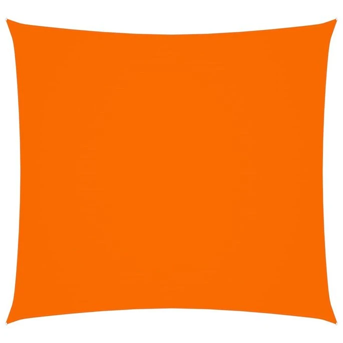 Voile De Parasol Tissu Oxford Carré 7x7 M Orange 3 Voile De Parasol Tissu Oxford Carré 7x7 M Orange