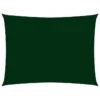 Voile De Parasol Tissu Oxford Rectangulaire 2,5x4,5m Vert Foncé -Mobilier De Jardin voile de parasol tissu oxford rectangulaire 2 5x4 5m vert fonce 8720286122297 716672