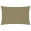 Voile De Parasol Tissu Oxford Rectangulaire 2,5x5 M Beige -Mobilier De Jardin voile de parasol tissu oxford rectangulaire 2 5x5 m beige 3666722776967 703590
