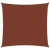Voile De Parasol Tissu Oxford Rectangulaire 2x2,5 M Terre Cuite