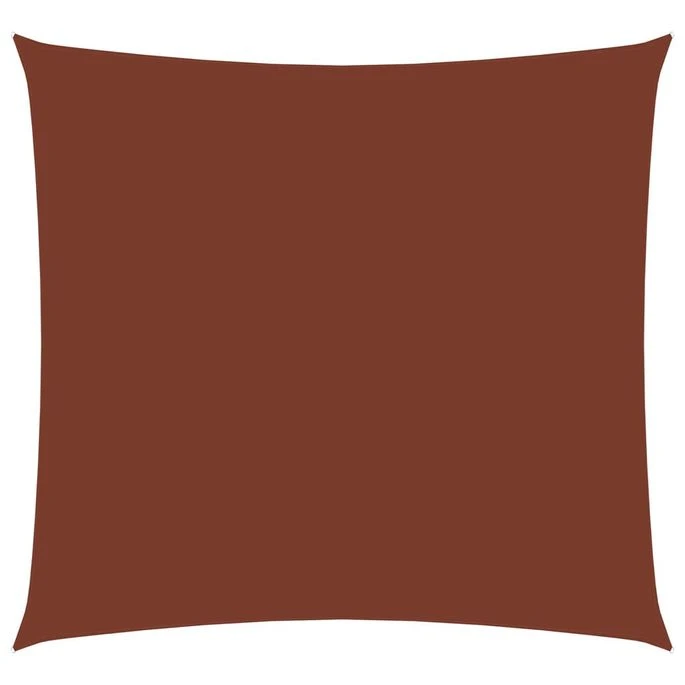 Voile De Parasol Tissu Oxford Rectangulaire 2x2,5 M Terre Cuite 3 Voile De Parasol Tissu Oxford Rectangulaire 2x2,5 M Terre Cuite