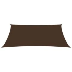 Voile De Parasol Tissu Oxford Rectangulaire 3,5x4,5 M Marron -Mobilier De Jardin voile de parasol tissu oxford rectangulaire 3 5x4 5 m marron 3666722455404 771239