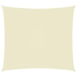 Voile De Parasol Tissu Oxford Rectangulaire 3x4 M Crème