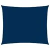 Voile De Parasol Tissu Oxford Rectangulaire 3x5 M Bleu