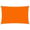 Voile De Parasol Tissu Oxford Rectangulaire 3x6 M Orange