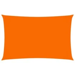 Voile De Parasol Tissu Oxford Rectangulaire 3x6 M Orange
