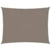 Voile De Parasol Tissu Oxford Rectangulaire 5x7 M Taupe -Mobilier De Jardin voile de parasol tissu oxford rectangulaire 5x7 m taupe 3666722762700 1335344