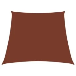 Voile De Parasol Tissu Oxford Trapèze 3/4x2 M Terre Cuite