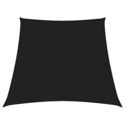 Voile De Parasol Tissu Oxford Trapèze 3/4x3 M Noir
