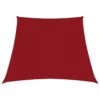 Voile De Parasol Tissu Oxford Trapèze 3/4x3 M Rouge