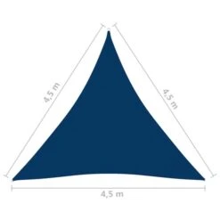 Voile De Parasol Tissu Oxford Triangulaire 4,5x4,5x4,5 M Bleu 13 Voile De Parasol Tissu Oxford Triangulaire 4,5x4,5x4,5 M Bleu -Mobilier De Jardin voile de parasol tissu oxford triangulaire 4 5x4 5x4 5 m bleu 3666722455596 771002