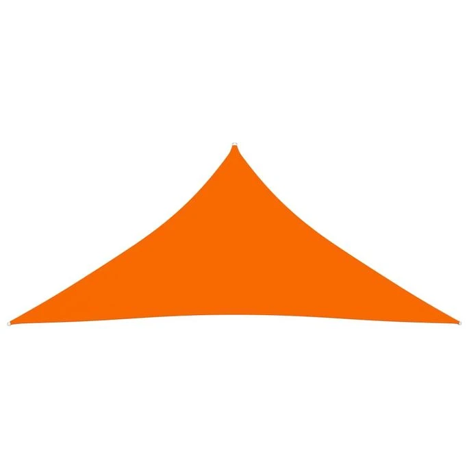 Voile De Parasol Tissu Oxford Triangulaire 4,5x4,5x4,5 M Orange 5 Voile De Parasol Tissu Oxford Triangulaire 4,5x4,5x4,5 M Orange – Image 3