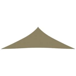 Voile De Parasol Tissu Oxford Triangulaire 4x4x5,8 M Beige -Mobilier De Jardin voile de parasol tissu oxford triangulaire 4x4x5 8 m beige 3666722604925 731861