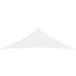 Voile De Parasol Tissu Oxford Triangulaire 4x4x5,8 M Blanc -Mobilier De Jardin voile de parasol tissu oxford triangulaire 4x4x5 8 m blanc 3666722469838 731981