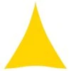 Voile De Parasol Tissu Oxford Triangulaire 4x5x5 M Jaune -Mobilier De Jardin voile de parasol tissu oxford triangulaire 4x5x5 m jaune 3666722469630 732221