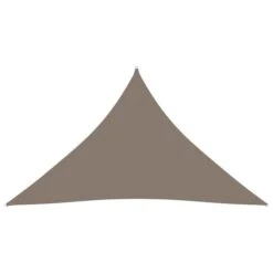 Voile De Parasol Tissu Oxford Triangulaire 4x5x5 M Taupe -Mobilier De Jardin voile de parasol tissu oxford triangulaire 4x5x5 m taupe 3666722776776 720336