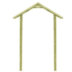 Mobilier De Jardin -Mobilier De Jardin voute a rosiers 135x45x232 cm pin impregne de vert 8718475714262 1405446