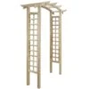 Voûte En Treillis 150x50x210 Cm Bois 2 Voûte En Treillis 150x50x210 Cm Bois -Mobilier De Jardin voute en treillis 150x50x210 cm bois 3666722181471 1216796